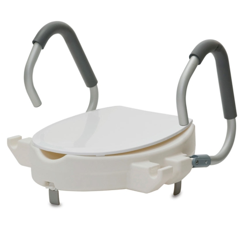 EZee Life 2" Raised Toilet Seat - Flip Back Arms