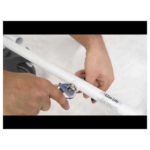 EZee Life Rehab Aluminum Commode Tilting 18”