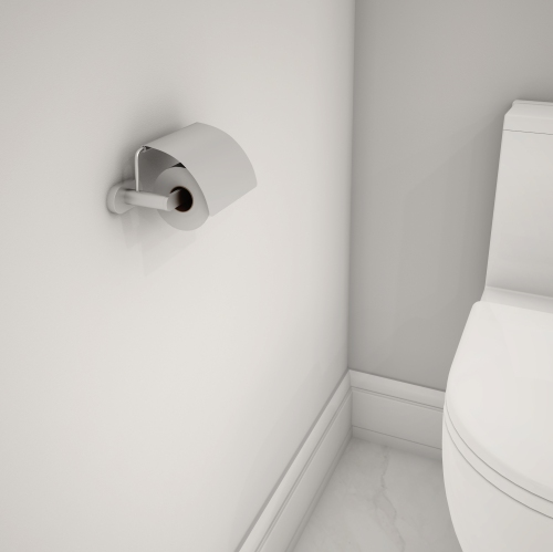 Ancona Aria 4-Piece Bathroom Accessory Set in Brushed Nickel