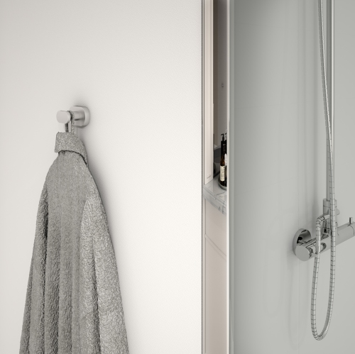 Ancona Aria 4-Piece Bathroom Accessory Set in Brushed Nickel