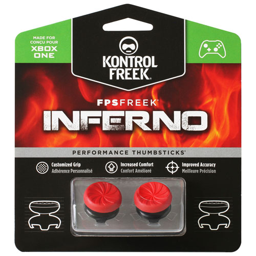 Capuchons antidérapants à 4 griffes FPS Freek Inferno de KontrolFreek pour Xbox One/Xbox Series X|S