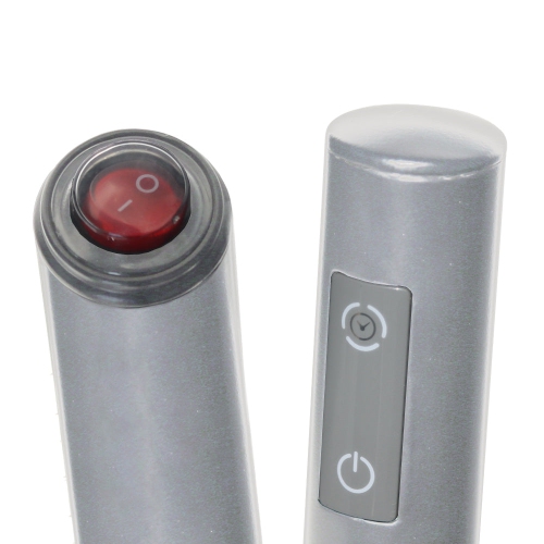 Ancona Essentia OBT 8 Bar Towel Warmer with Integrated On-Board Timer in Brushed Stainless Steel