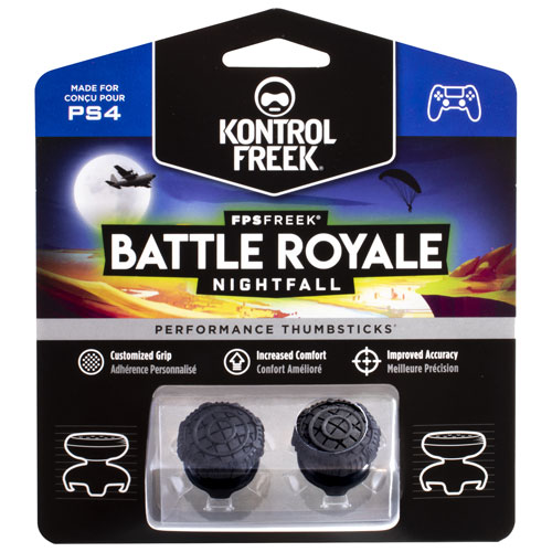 KontrolFreek FPS Freek Battle Royale Nightfall 4-Prong Thumbsticks for PS4 & PS5