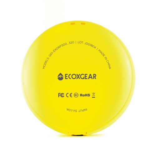 ECOXGEAR EcoDrop: Rugged, Splash-proof, Bluetooth, Wireless, 3 Watt Mini Speaker