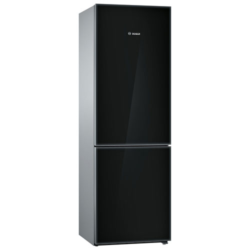 Bosch 24" 10.1 Cu. Ft. Bottom Freezer Refrigerator - Black