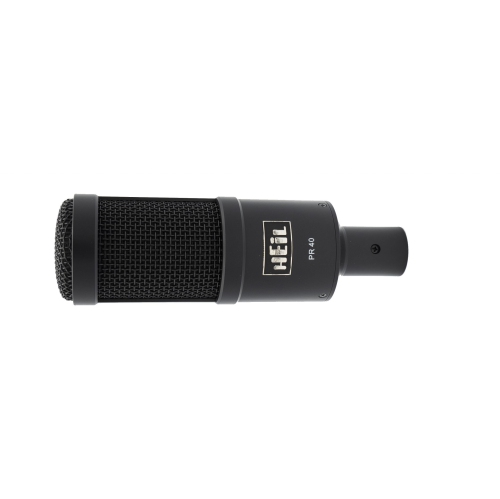 HEIL SOUND  Pr 40 Dynamic Studio Microphone (All Black)
