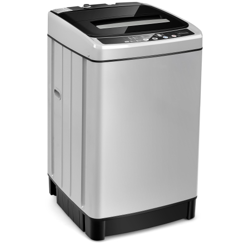 GYMAX  Compact Full-Automatic Washing Machine Laundry Washer W/ 11 Lbs Capacity