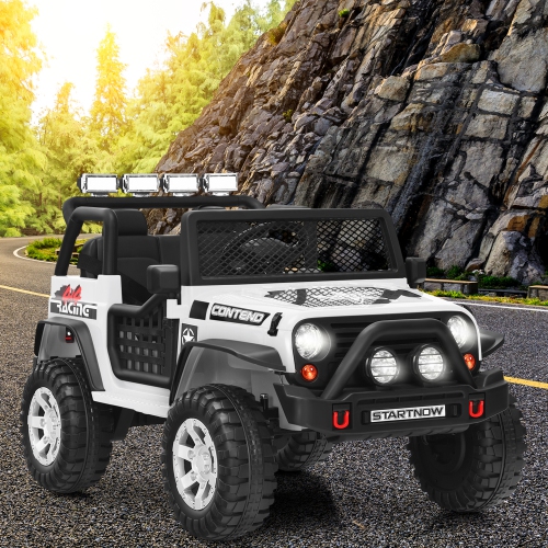 Gymax 12V Electric Kids Ride On Car Truck w/ MP3 Horn 2.4G Remote Control