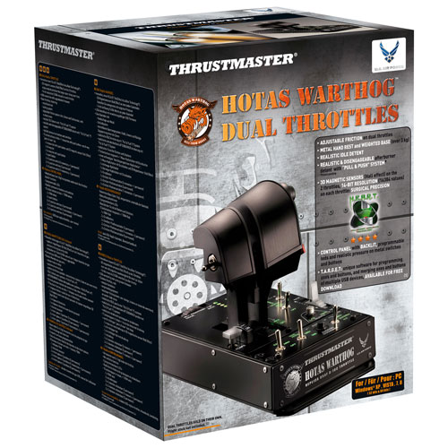 Thrustmaster HOTAS Warthog Dual Throttle Controller for PC | Best