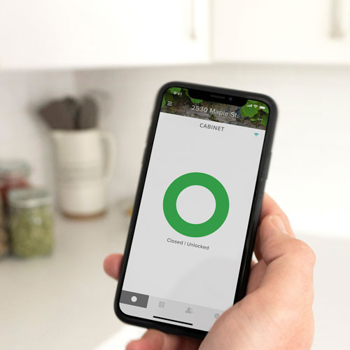 Yale Wi-Fi Smart Cabinet Lock - White