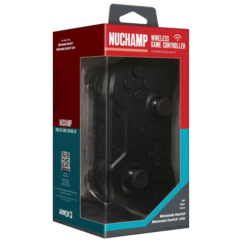 Hyperkin Armor3 NuChamp Wireless Controller for Switch/Switch Lite - Black