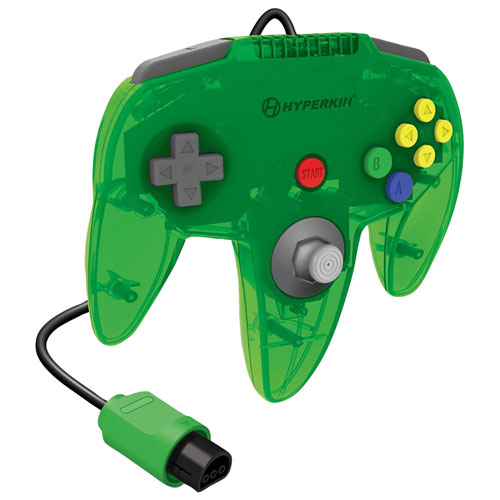 Hyperkin Captain Wired Controller for N64 - Green