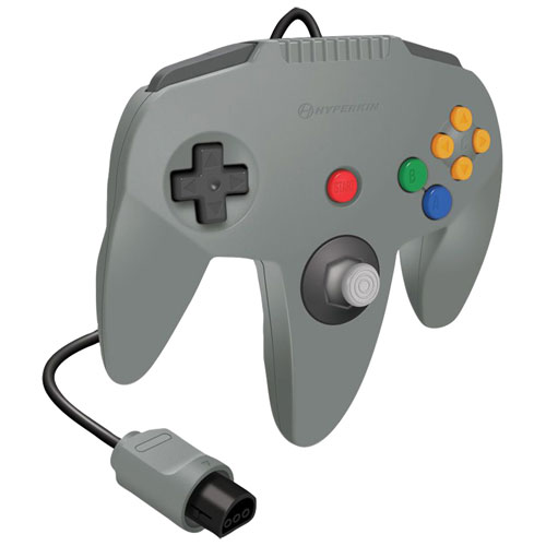 Hyperkin Captain Wired Controller for N64 - Grey