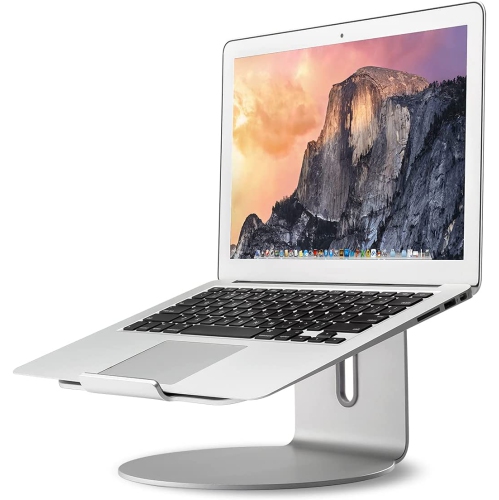SHOPPINGALL Ergonomic Laptop Stand with 360° Swivel Base for Laptop Up to 17 inches - SA-LS2