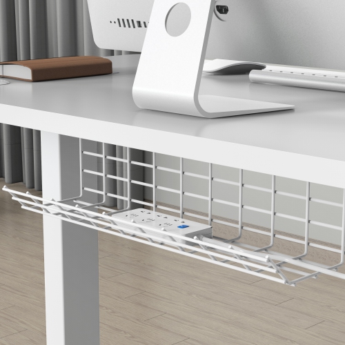 SHOPPINGALL Dual Motor Height Adjustable Electric Sit to Standing Desk 48 x 24 Inch Tabletop, 3 Memory Preset Button Controller - SA-GHED122D-1P