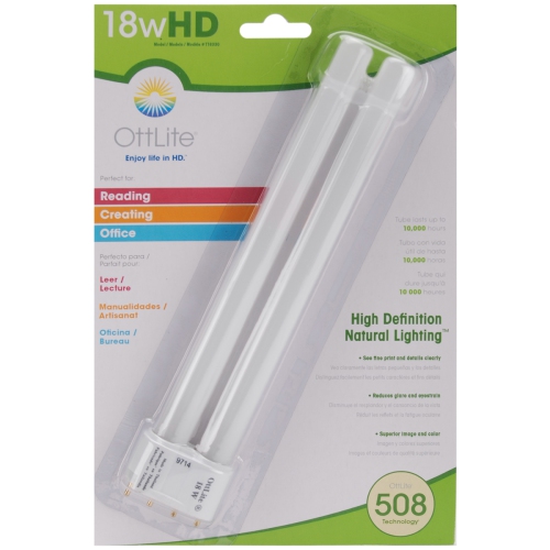 OTTLITE TECHNOLOGIES  Ottlite T18330 18W Replacement Bulb Type B