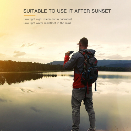 Jumelles HD 10X42 APEMAN vision faible éclairage, jumelles compactes FMC