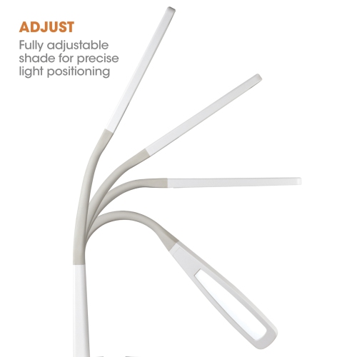 OttLite LED Desk Lamp with Charging Station