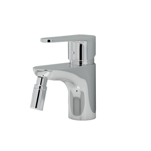 Ancona Sola Bathroom Faucet with LED Light in chrome
