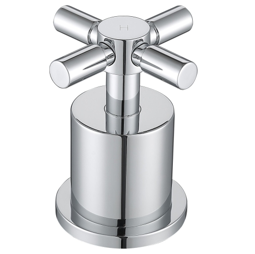 Ancona Prima 3 Widespread Double Handle Bathroom Faucet in Chrome