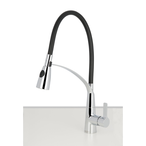 Ancona Palermo Pull-Down Single Handle Kitchen Faucet in Chrome