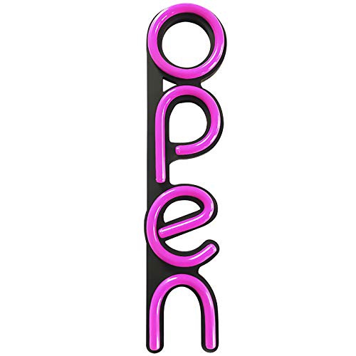 LED Neon Open Sign Light for Business with ON & Off Switch Lightweight &... 