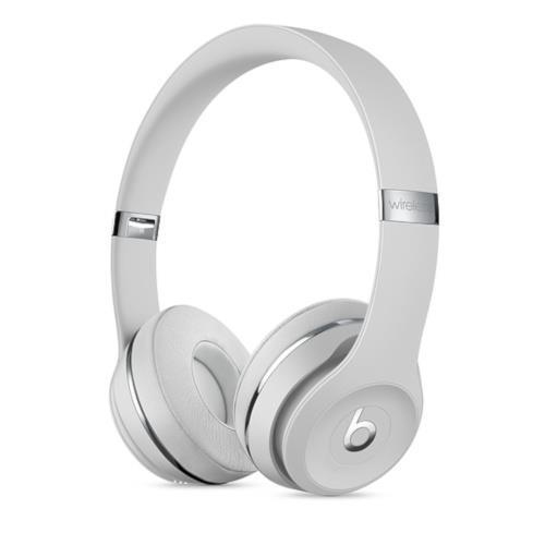 Beats Solo 3 On Ear Wireless Headphones - Satin Silver - Refurbished