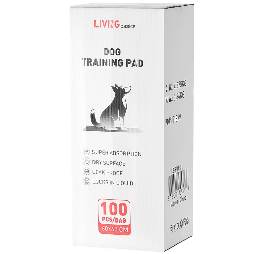Super-Absorbent Waterproof Dog and Puppy Pet Training Pad, Housebreaking Pet Pad-LIVINGbasics