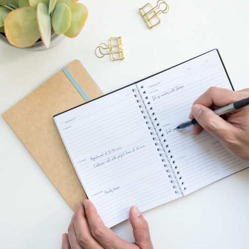 WallDeca 2021-2022 Academic Weekly Planner - Weekly and Monthly Planner, du 2021 juillet au 2022 août 8 x 6 po | flexible Cover, pages de notes,