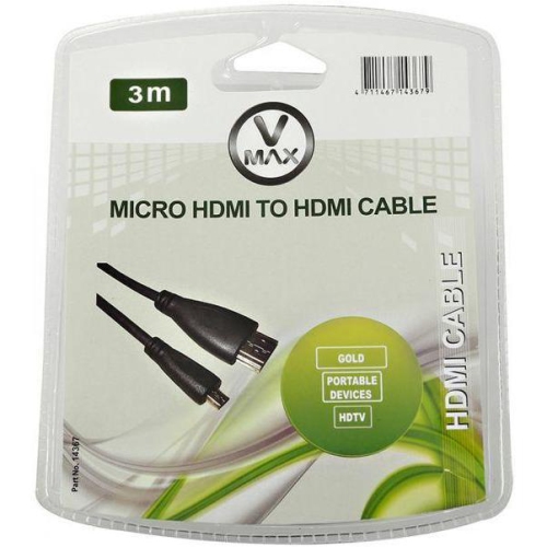 MICRO HDMI TO HDMI CABLE 3M