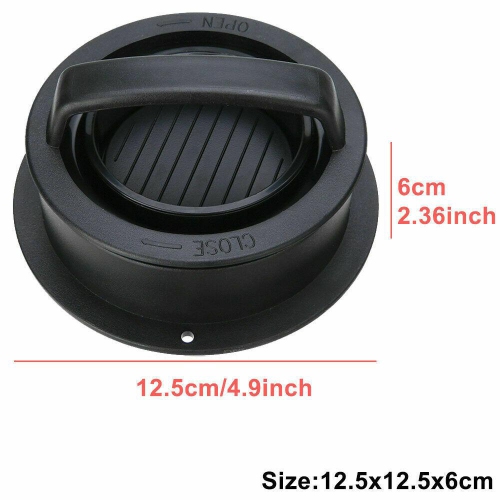 3 in 1 Black Hamburger Press Meat Molds Stuffed Burgers Patty Maker Kitchen Tool
