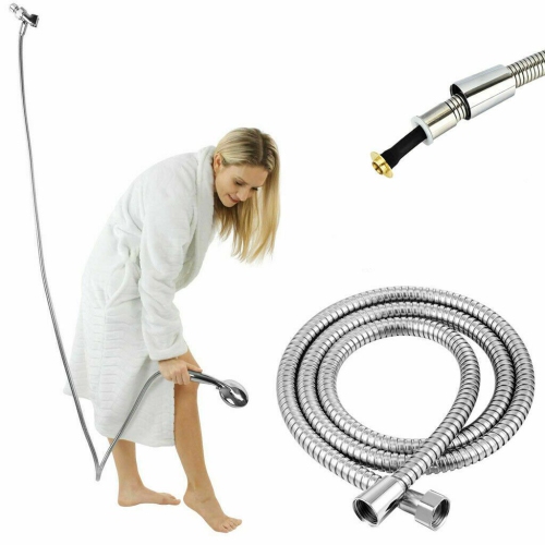 3M Shower Head Hose Handheld Extra Long Stainless Steel Bathroom Flexible Tube