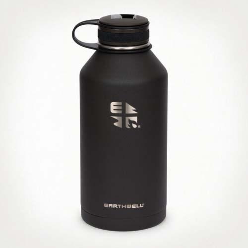 Earthwell Drinkware Kewler 64Oz Growler bouteille d'eau isolée en acier inoxydable