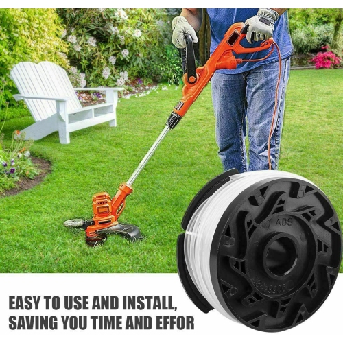 3X Line String Trimmer Replacement Spool Weed Eater Autofeed Black & Decker
