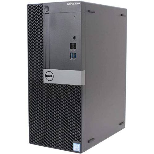 DELL  Refurbished (Good) - Optiplex 7040 Tower- Intel Core I5 6500 3.2Ghz, 16G Ram, 256G SSD, Windows 10 Professional W/hdmi