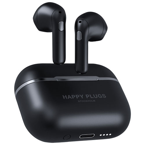Happy Plugs Hope In-Ear Truly Wireless Headphones - Black