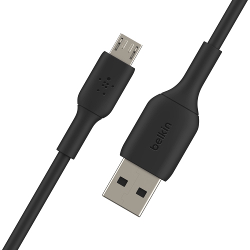 Belkin Boost Charge 1.0 m USB-A Male to Micro-USB Male Cable - Black (CAB005BT1MBK)