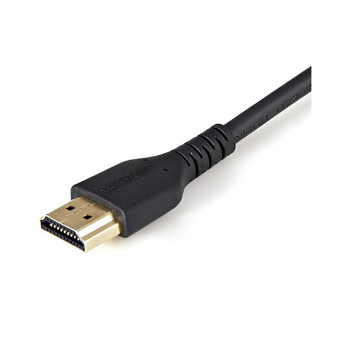 Startech 1.0 m HDMI Cable with Locking Screw Male to HDMI Cable with Ethernet Male Cable - Black (HDMM1MLS)