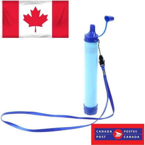 Outdoor Wild Life Emergency Water Filtering Tool Water Purifier Portable Straw