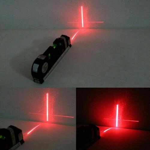 NEW Multipurpose Laser Level Vertical Horizon Measuring Tape Aligner Ruler Steel