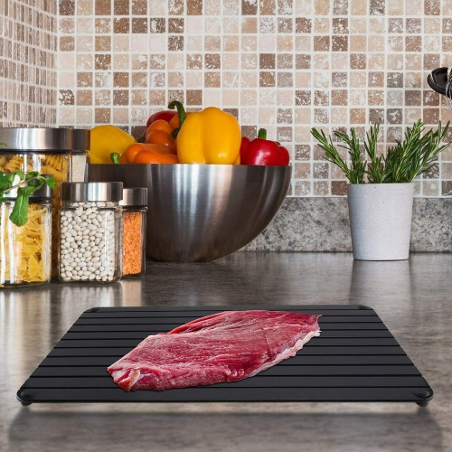 Magic Plate Defrosting Tray Safe Fast Food Thawing Frozen Meat Defrost Kitchen