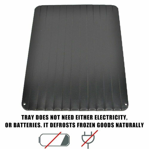 Magic Plate Defrosting Tray Safe Fast Food Thawing Frozen Meat Defrost Kitchen