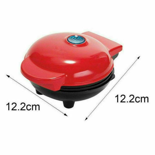 Mini Waffle Maker Non Stick Snacks Pancake Cake Breakfast Making Machine 350W CA