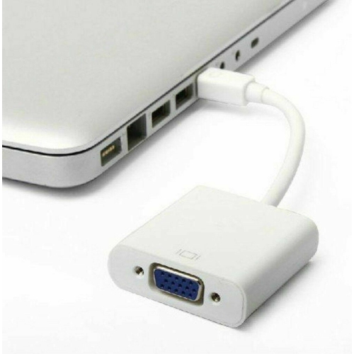Mini DisplayPort DP To VGA Adapter Cable Connector for Projector/Laptop/Monitor