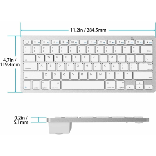 Mini Wireless Bluetooth Keyboard for iPad Android Windows Tablets iPhone iPad OT