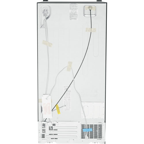 GE 33" 23 Cu. Ft. Side-By-Side Refrigerator with Water & Ice Dispenser (GSS23GGPBB) - Black