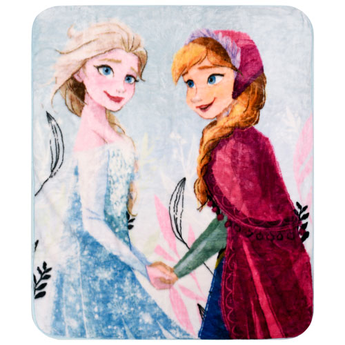 Disney Frozen Plush Throw Blanket - Blue
