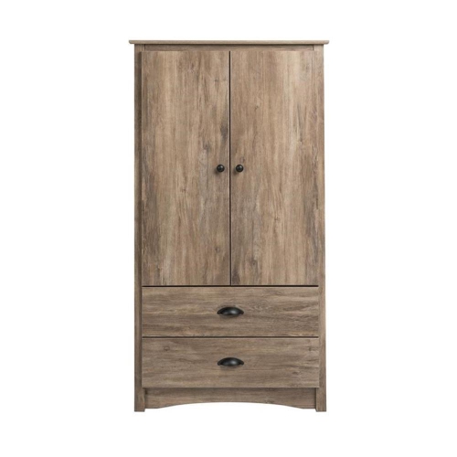 Sonoma 2 Door Armoire - Drifted Grey