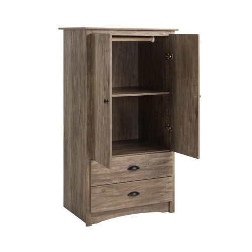 Sonoma 2 Door Armoire - Drifted Grey