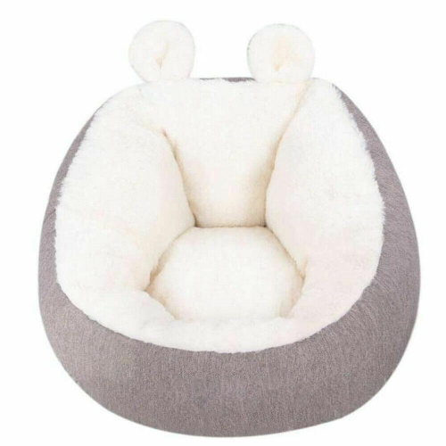 Lit de chat pour chats d’intérieur coussin non antidérapant lavable Chiot Nest de Comfy Kitten